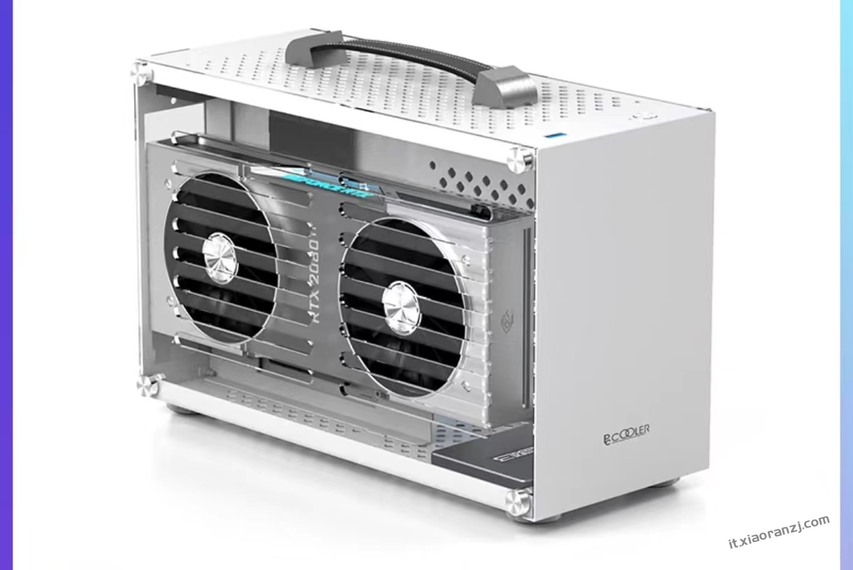 【Intel 12代 ITX】 4400元ITX小主机电脑 迷你主机 手提 （游戏/纯白/家用颜值/手提）索泰 GeForce RTX 4060  8GB 星辰OC   白色