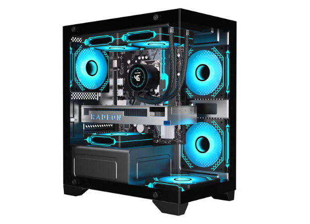 【2025.6】1000元左右电脑AMD配置AMD Ryzen 5 2600X 6核12线程 频率4.2GHz+技嘉 GTX970 4G