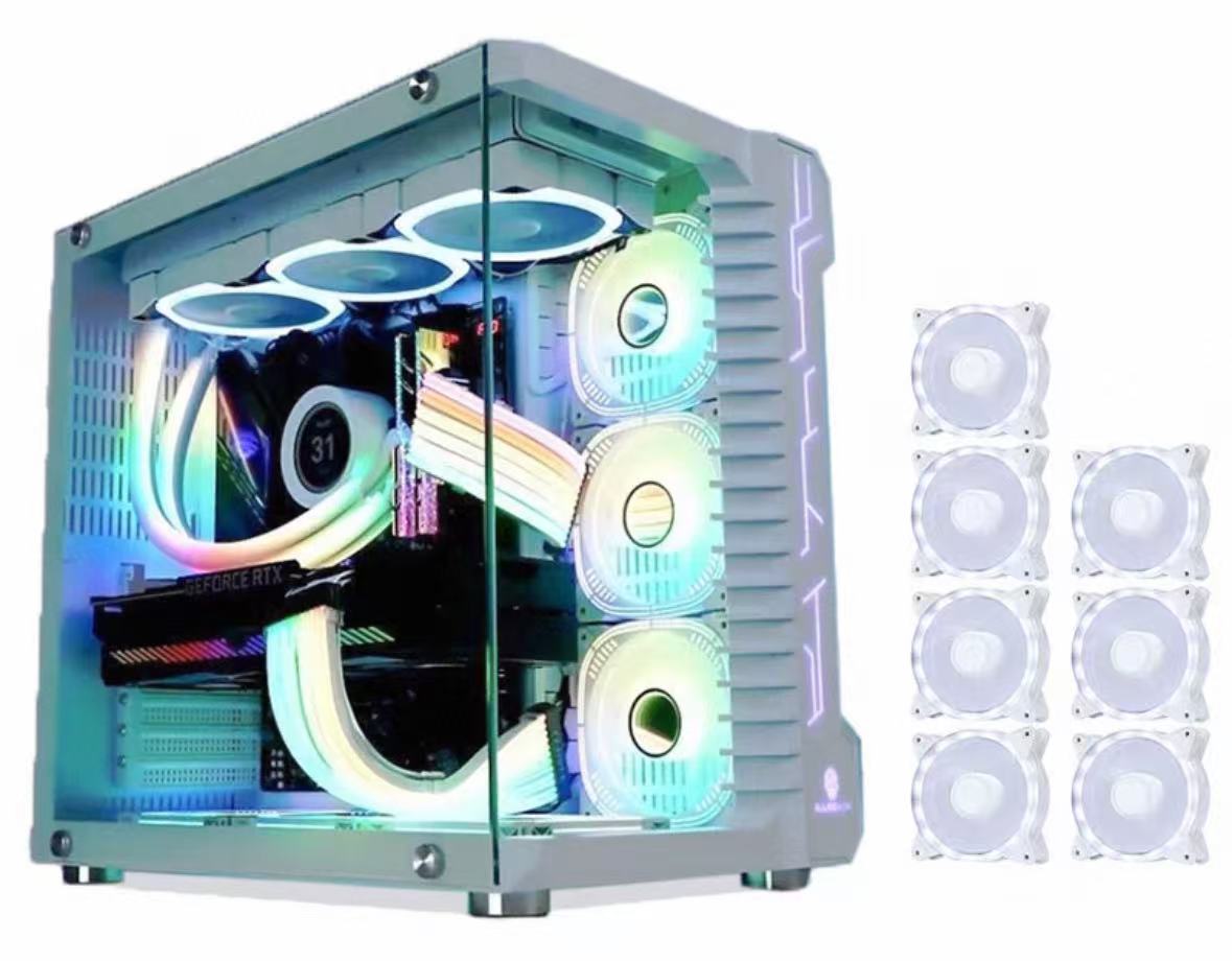 【2025.11】5500元左右中端电脑配置  3A游戏、办公、白色颜值 整机白色配置15 14400F 10核16线程 RX6800XT 16G D6